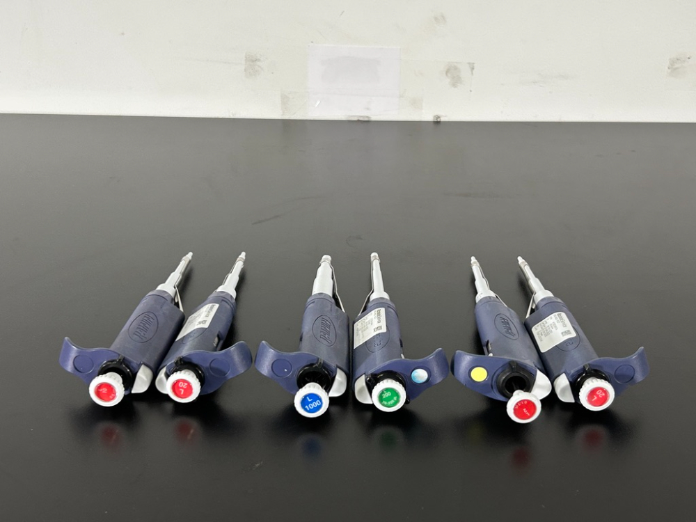 Image of Rainin Pipet Lite Single Channel Pipettes - Quantity 6